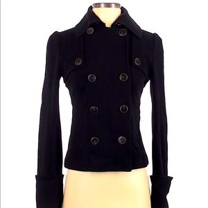 Diane Von Furstenberg DoubleBreasted Wool Pea Cost